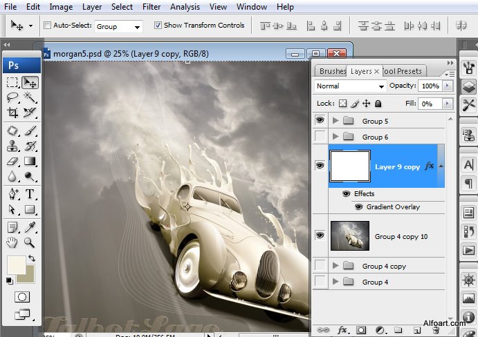 Luxury retro car poster with paint splashing effect. Talbot-Lago T-150 CSS, Retro car, clouds, paint splashes, Talbot-Lago T-150 CSS, car wallpaper